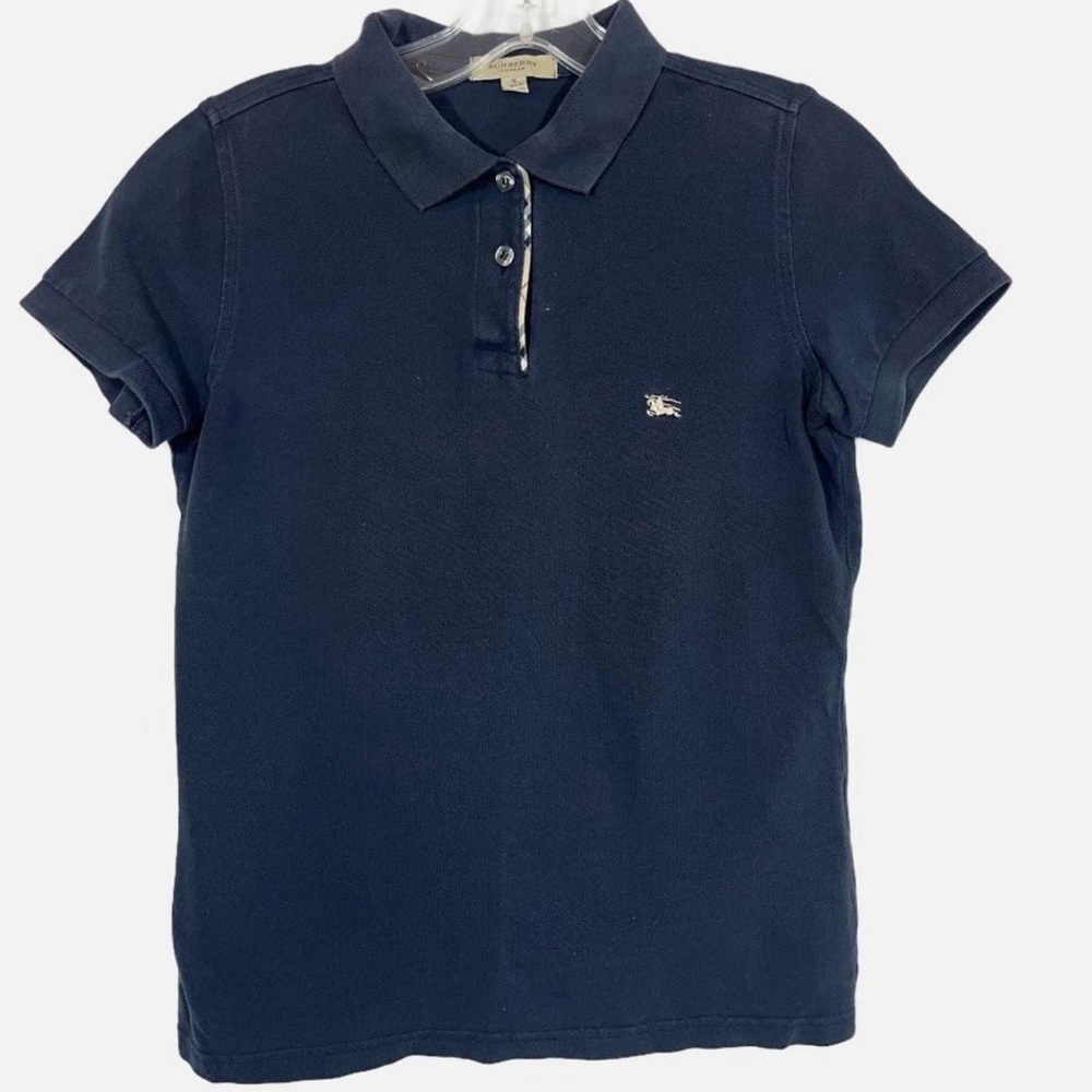 Beautiful blue Burberry polo